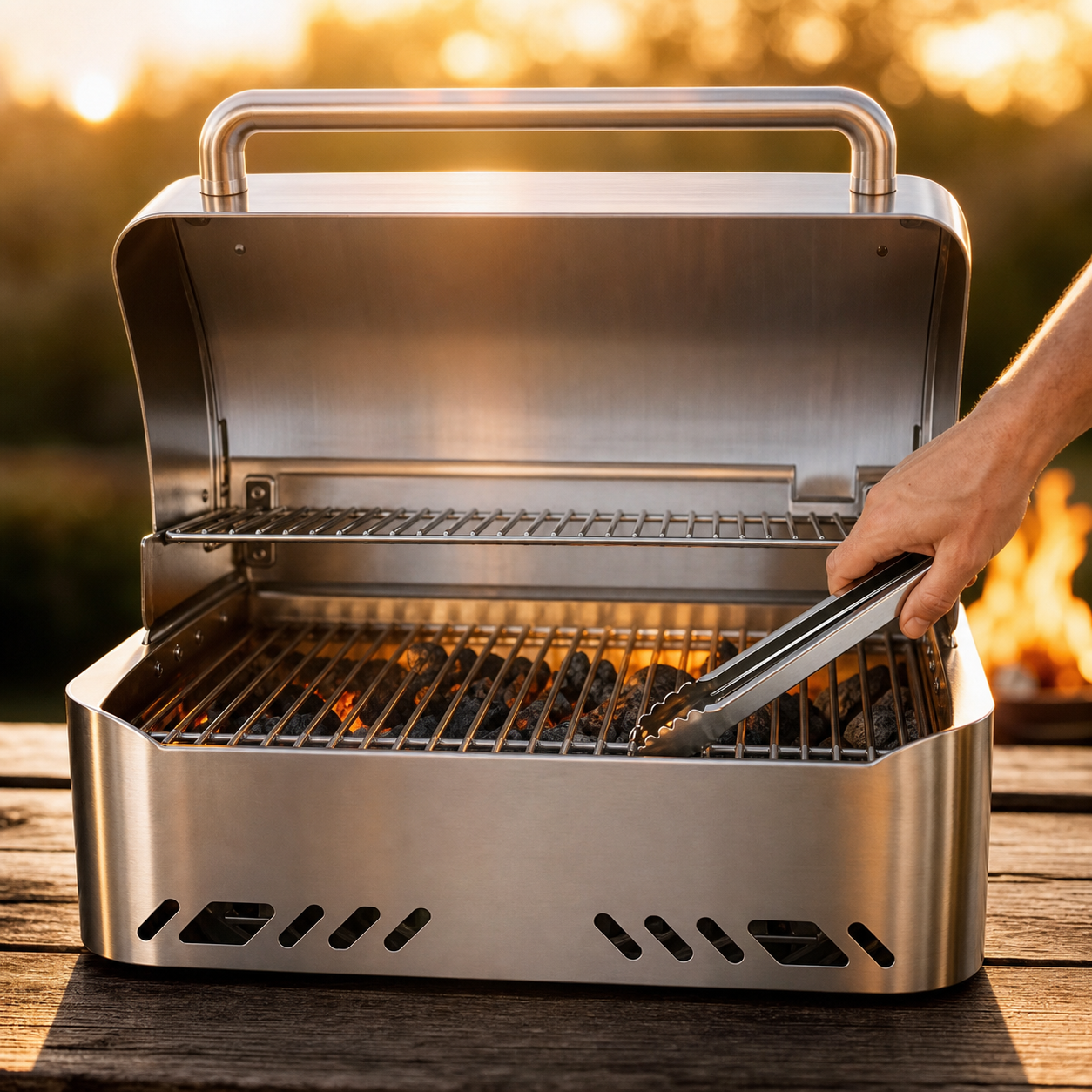 Stainless Steel BBQ - View 8