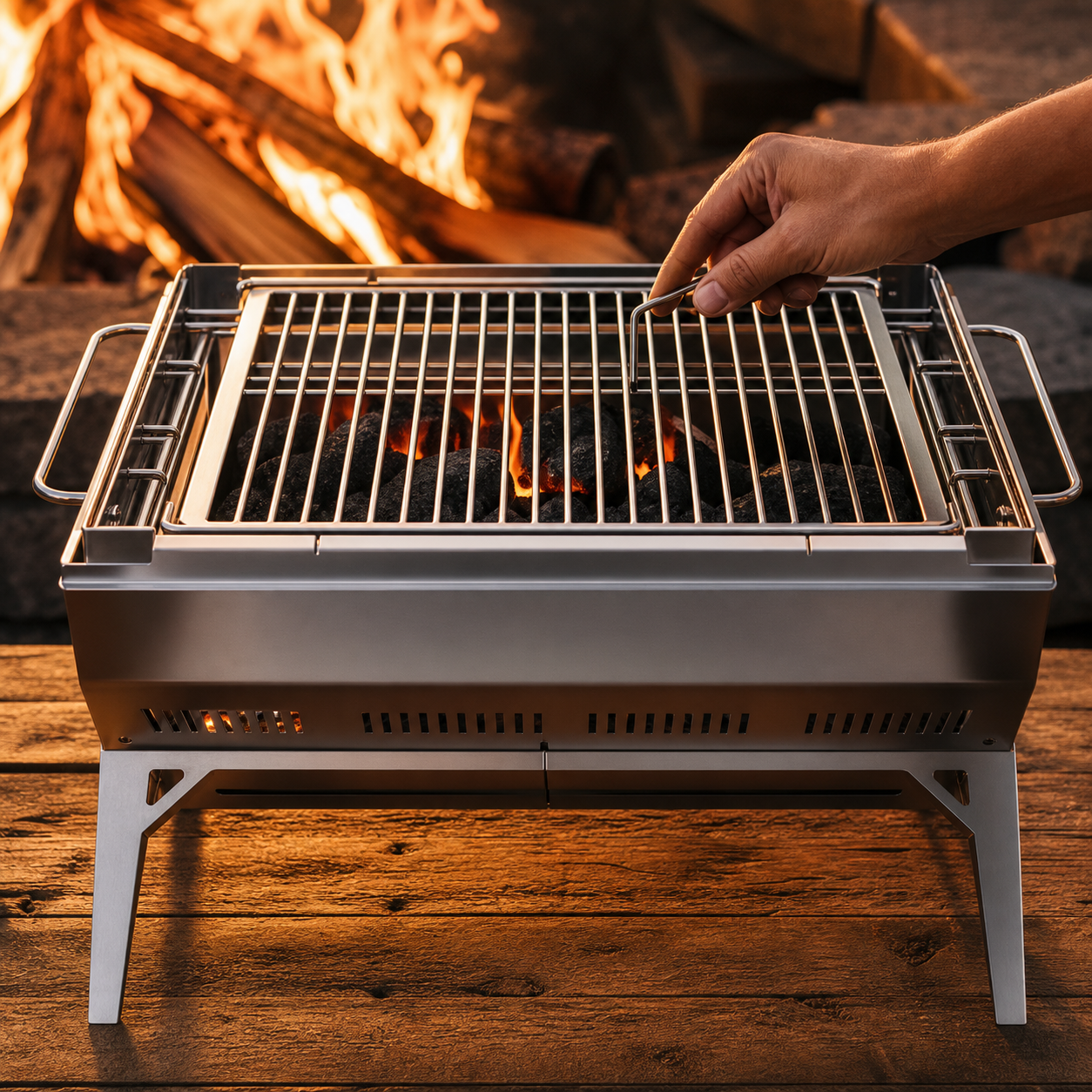 Stainless Steel BBQ - View 9